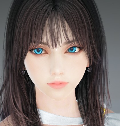 blue eyes