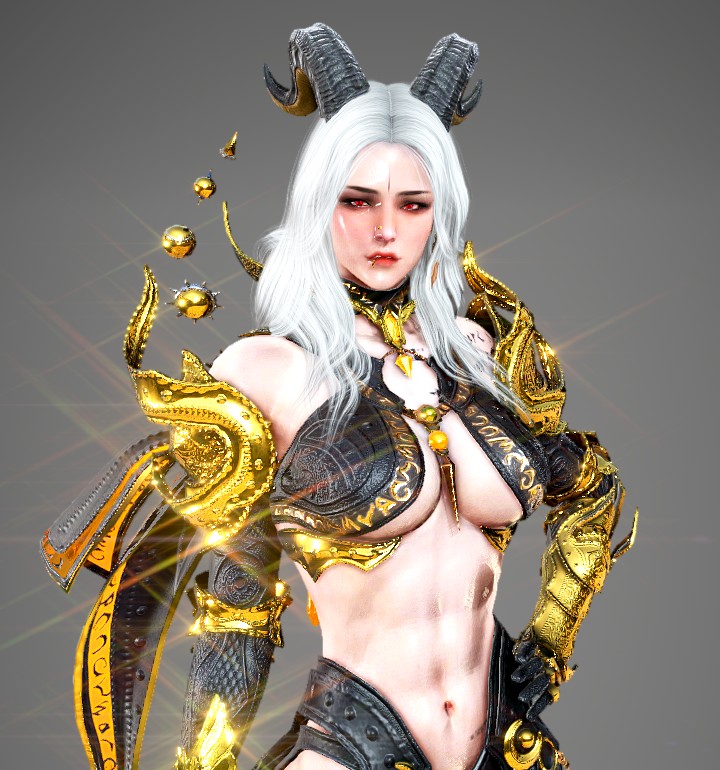 gold black
