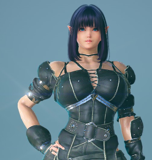 ダークエルフ風