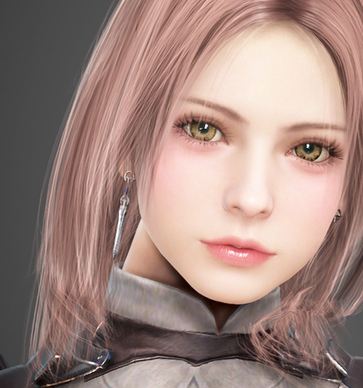 SP01C 口元調整/髪型いつもの