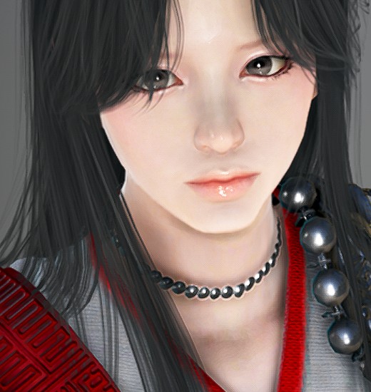 黒髪のメグさん