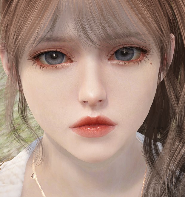 SC　茶髪ポニテ