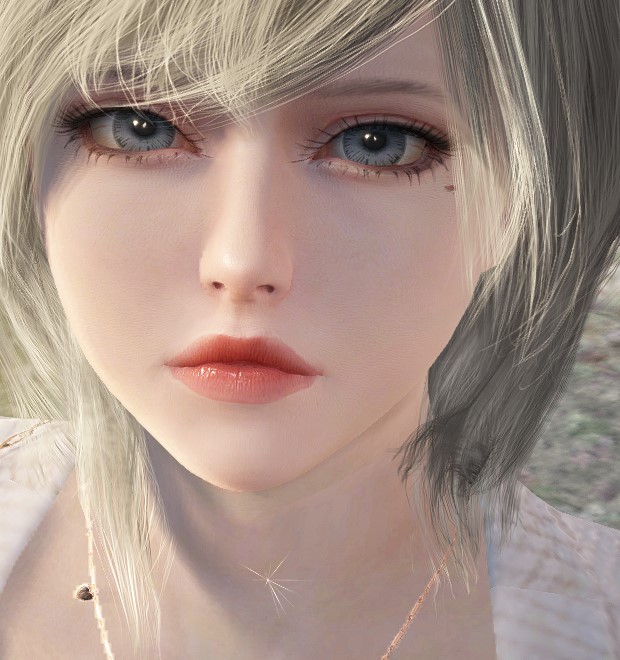 SC　銀髪ショート