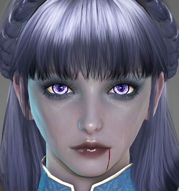 セラフィム　ハロウィン風メイク