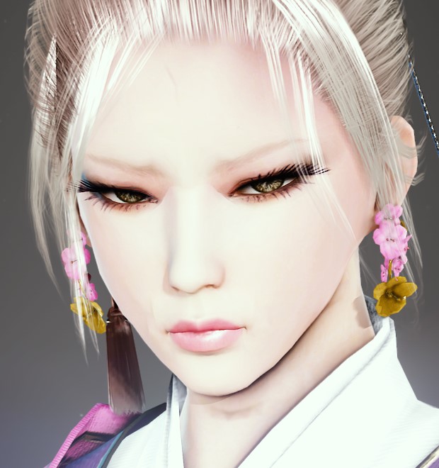 ツバキさん修正してみた