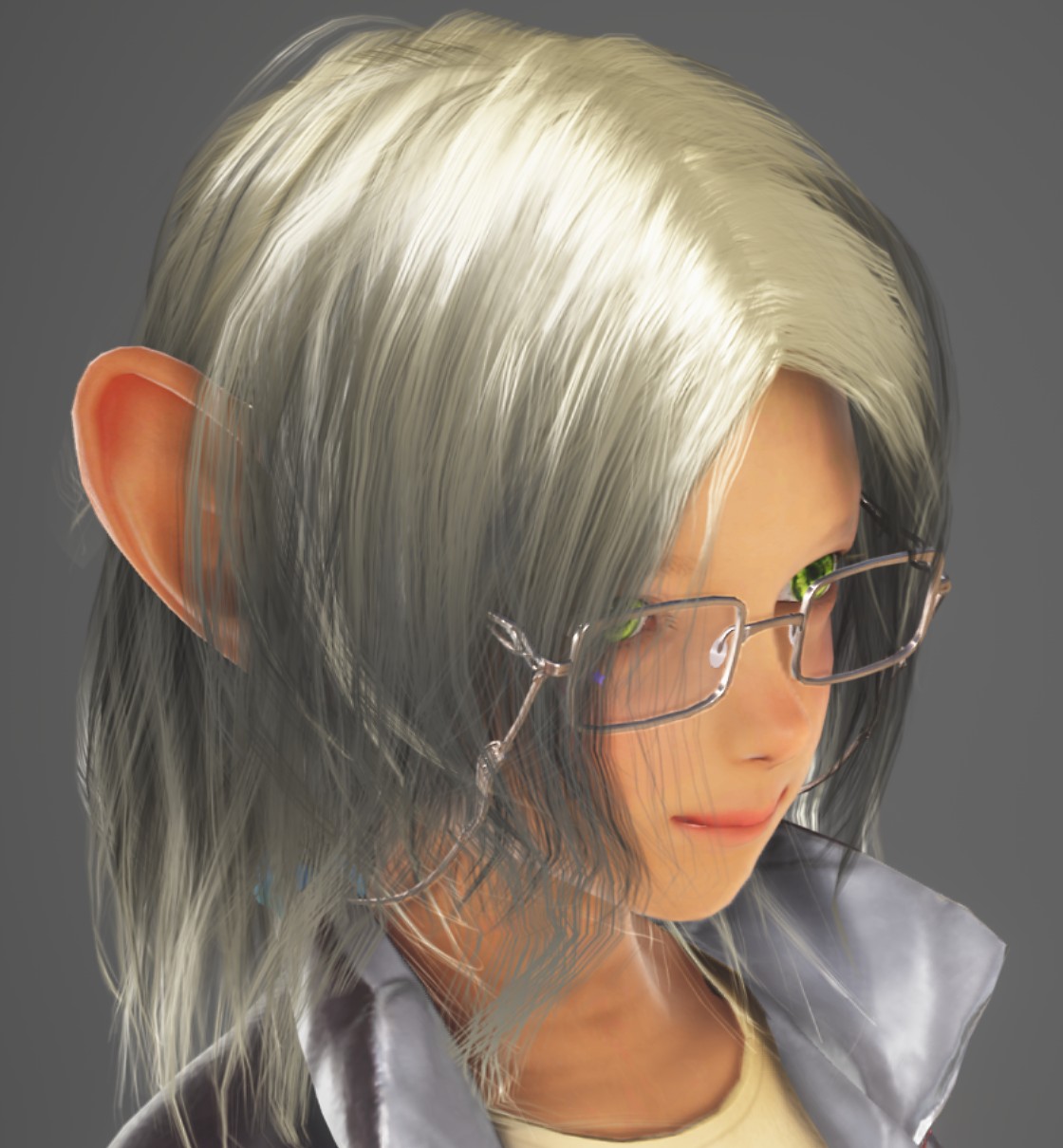 革ジャン！（背景にバイクほしい）