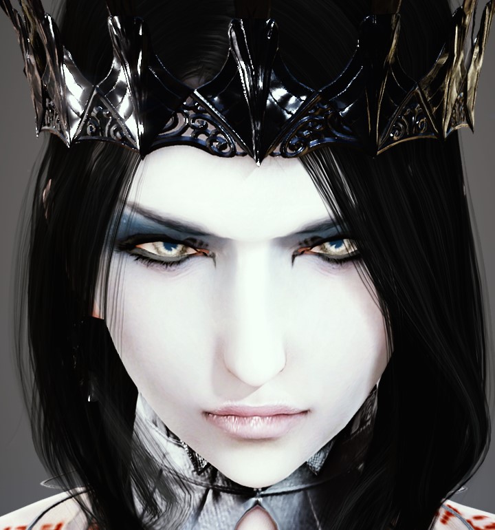 極悪化した白雪姫の魔女風