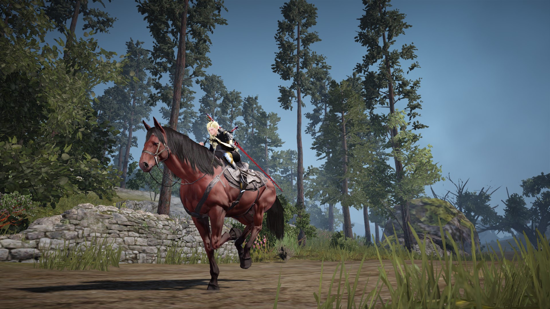 フォトギャラリー 馬の走る姿はかっこいいです 黒い砂漠 日本