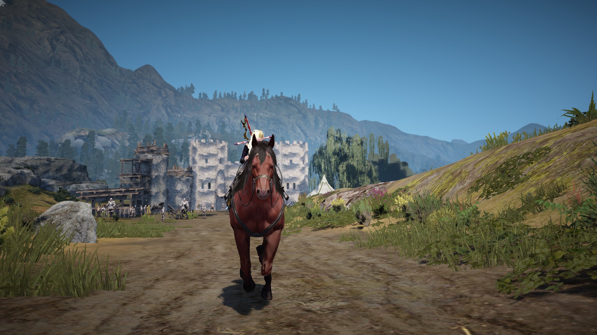 フォトギャラリー 馬の走る姿はかっこいいです 黒い砂漠 日本