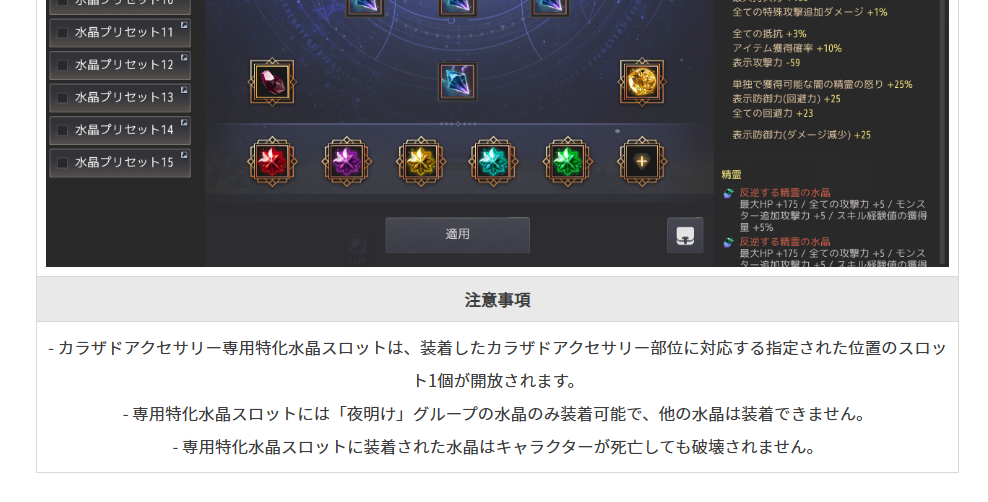 TIP&攻略] カラザドアクセサリー、簡単まとめ | 黒い砂漠 日本