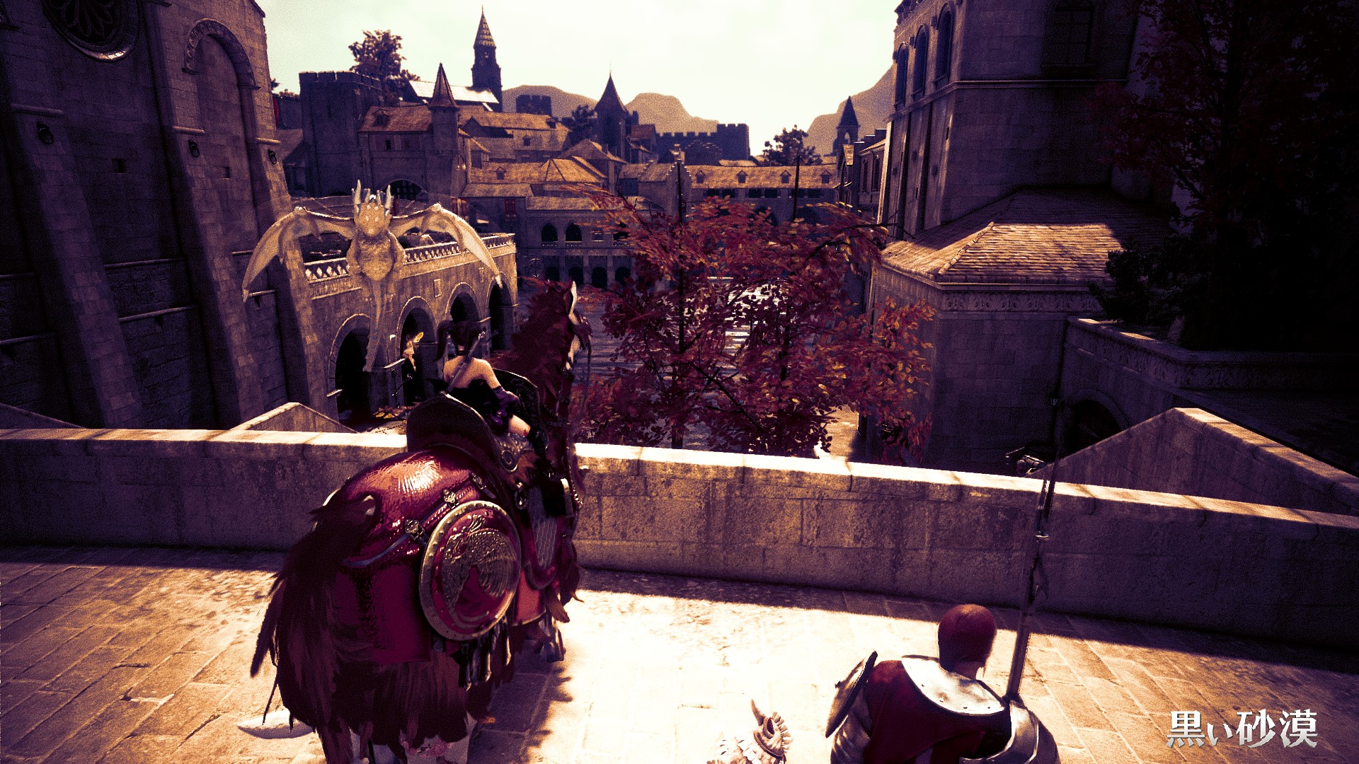 スクリーンショット 映像 秋の宴会 カルフェオンの夕暮れ 黒い砂漠 日本