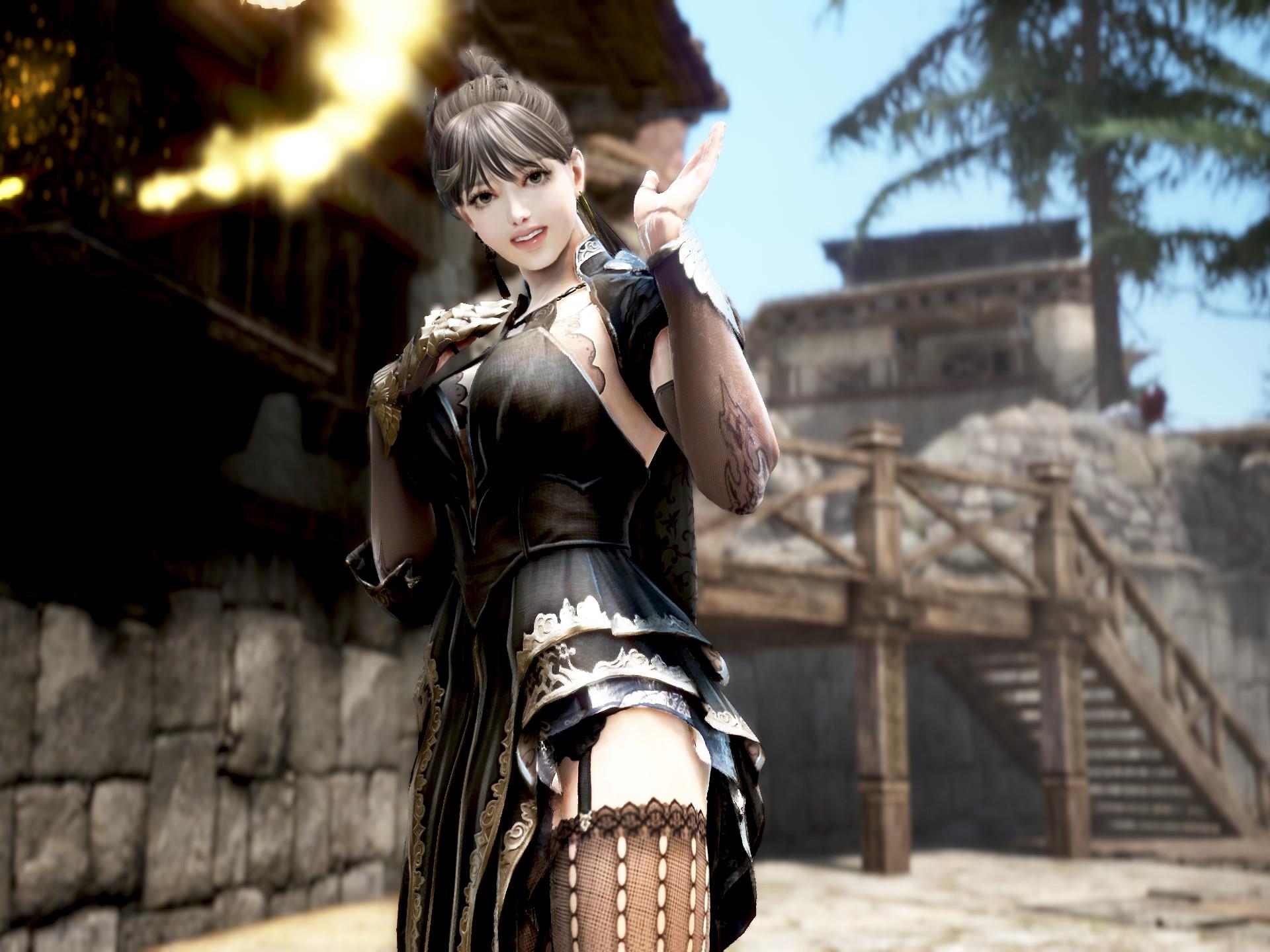 スクリーンショット／映像] GDの女性らしいほほえみとしぐさ