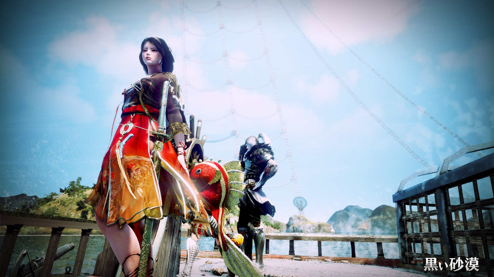 スクリーンショット 映像 ベル退治航海日誌１４ページ目 黒い砂漠 日本