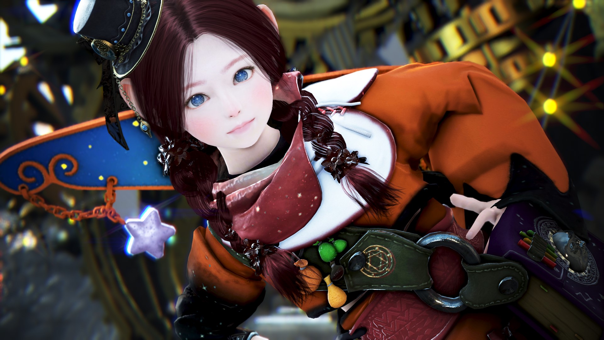 スクリーンショット 映像 黒ハロ 黒い砂漠キュートホラー 黒い砂漠 日本