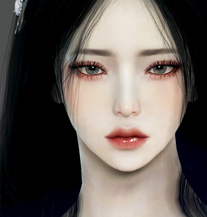 앞머리잘랐어요