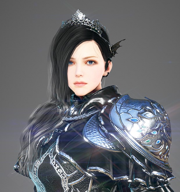 전드 심플한 디자인과 염색, 커마