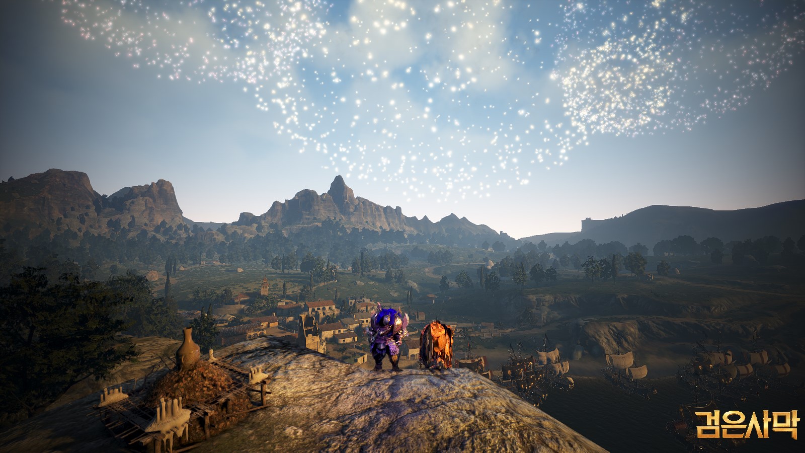 스크린샷 \u0026 영상] 축제의 현장에서 기념사진!! | 검은사막 한국, image size:1600x900