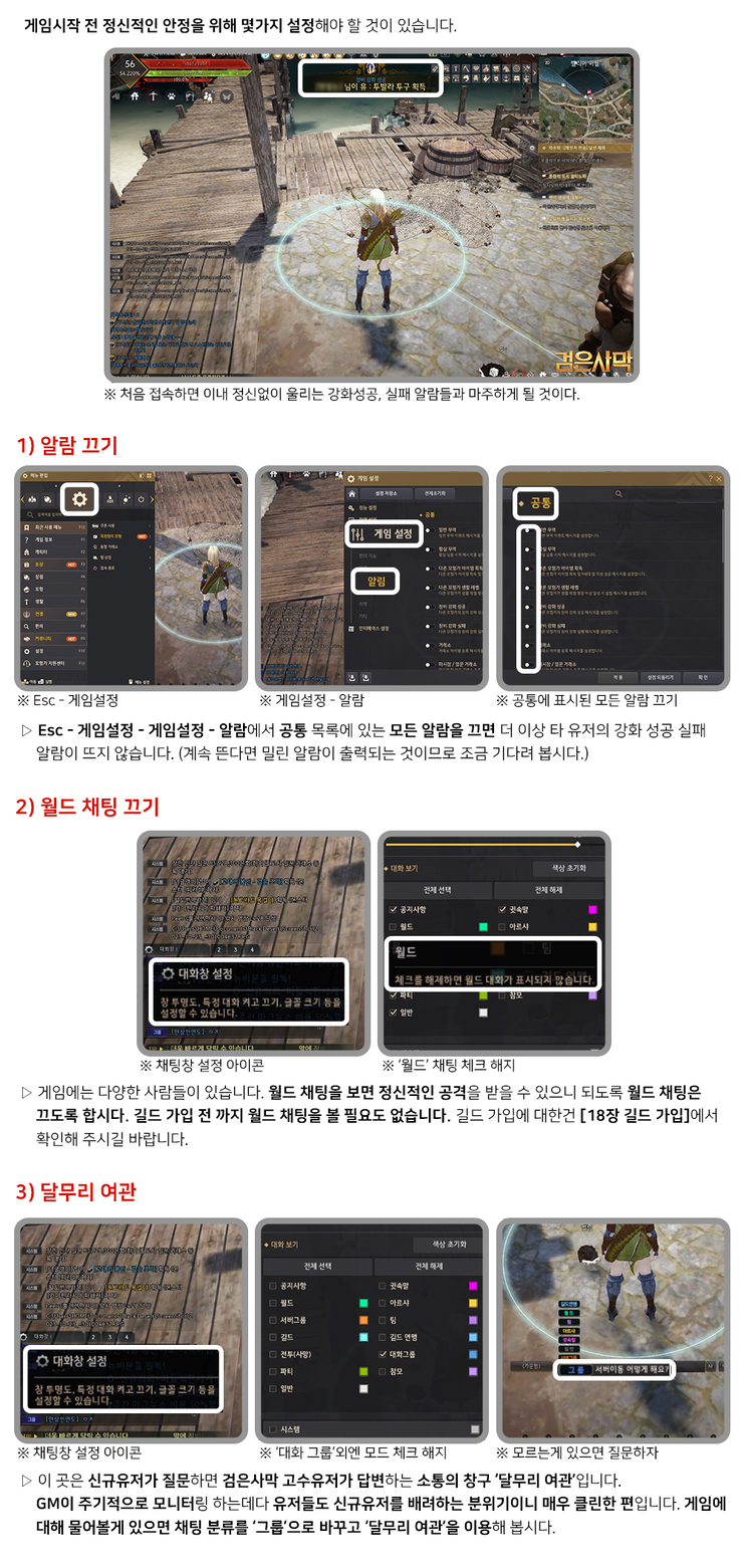 [자유 게시판] 검은사막 올인원 공략 해상도 테스트 | 검은사막 한국