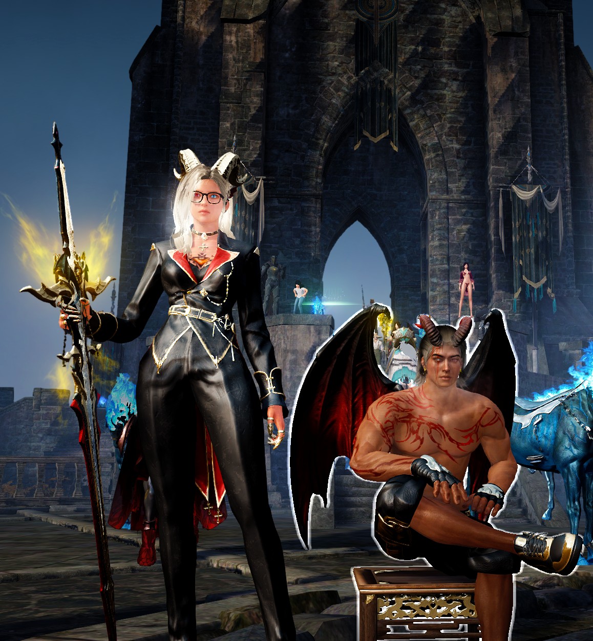 A King and his Knight