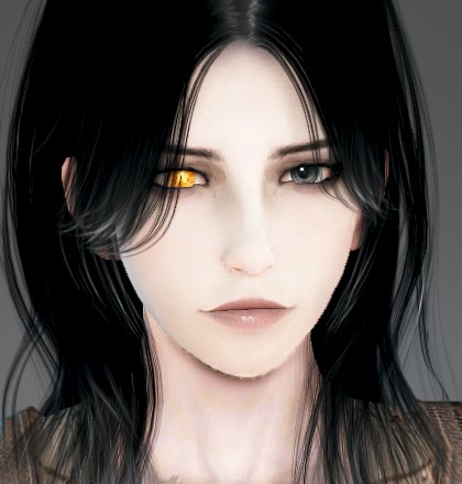 Cool Mysterious Girl