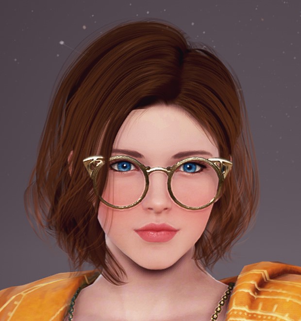 Minimalist Brunette Scholar