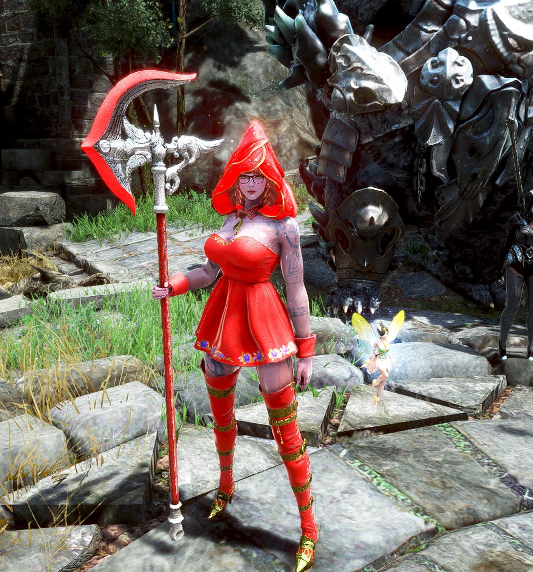 Little red girl
