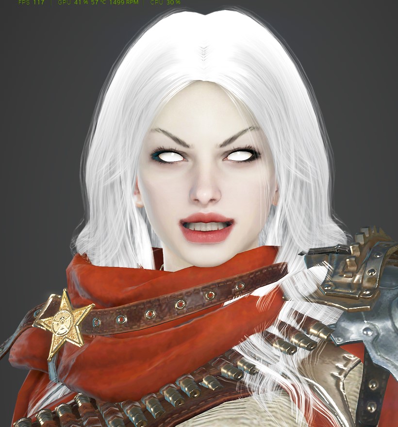 LADY DEATH AS A DEADEYE