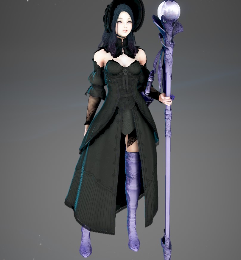 Goth Victorian Cat Girl
