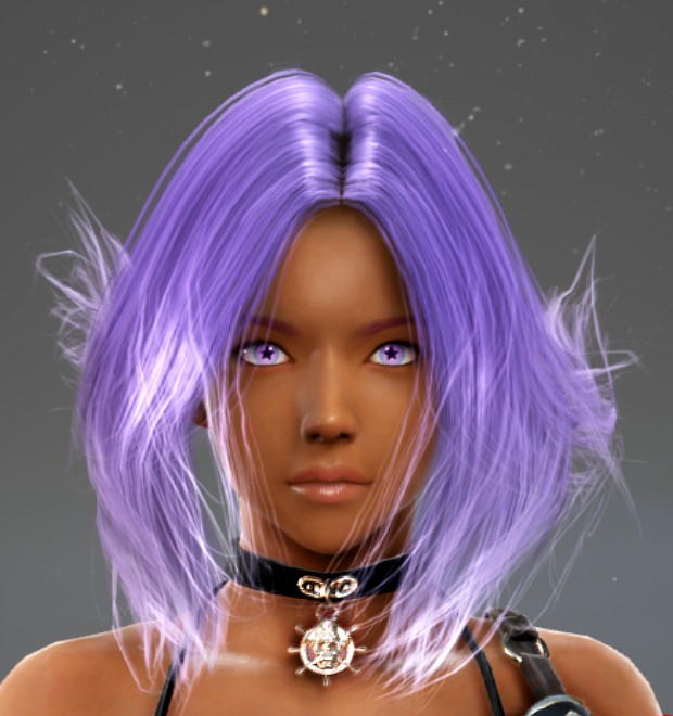 Mystical Dark skin lady