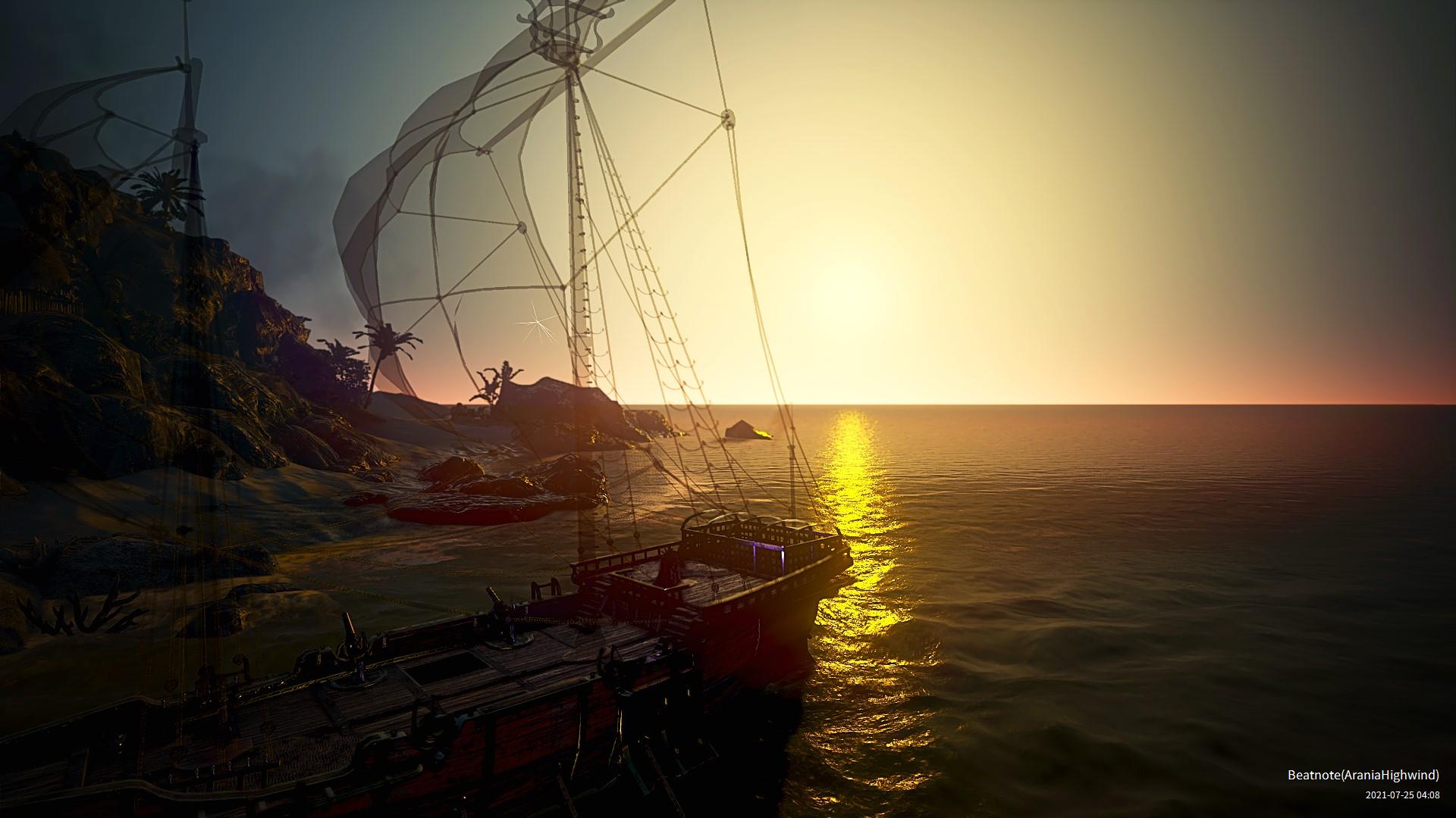 [Photo Gallery] My first frigate Black Desert NA/EU