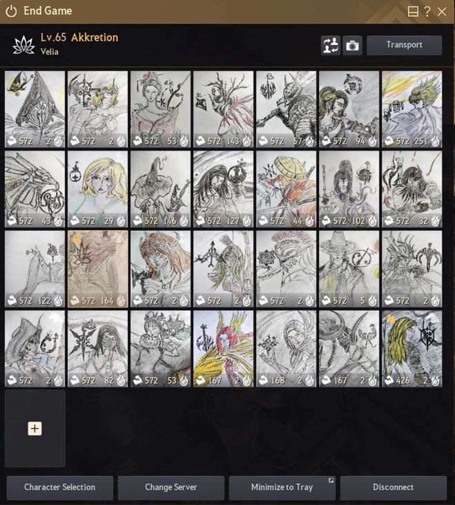 [Event] [EU][Class Portraits][OkaazDovahSil's BDO sketch entry] | Black ...