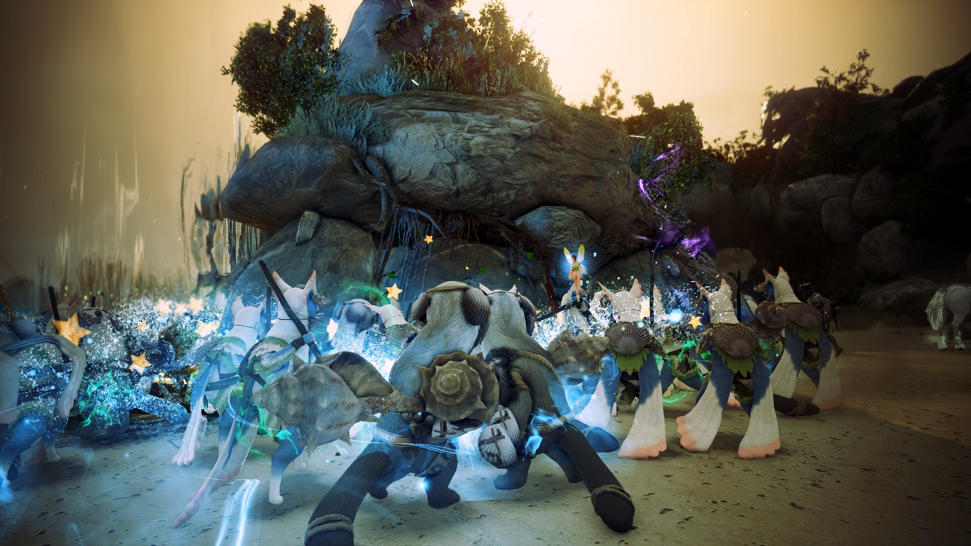 [Fan Art] Party around the Queen Stoneback Crab | Black Desert NA/EU