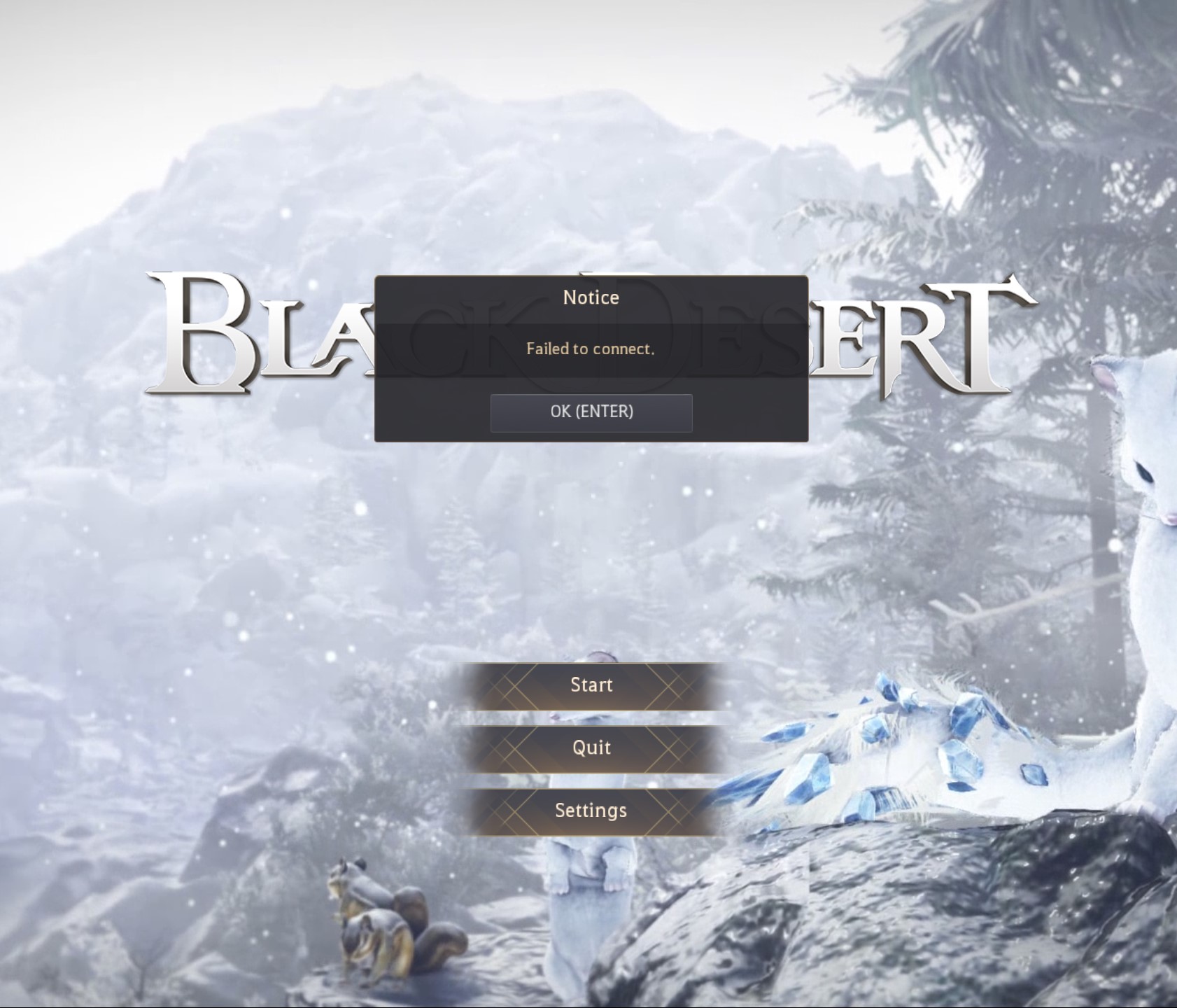 [Feedback] Failed to connect problem EU Region Black Desert NA/EU