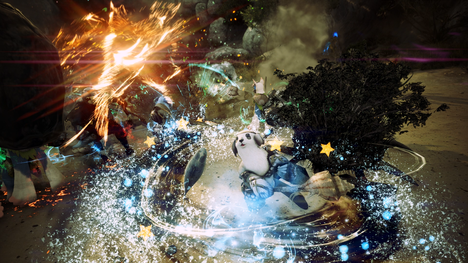 [Fan Art] Party around the Queen Stoneback Crab | Black Desert NA/EU
