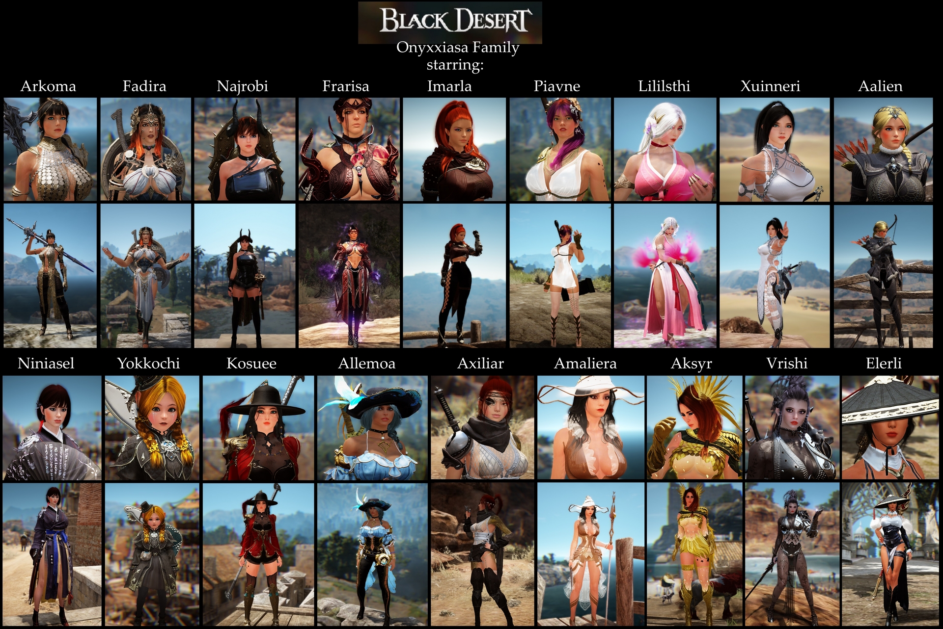 [Event] [EU][My BFF] Drakania, Guardian, Nova, Sorceress, Mystic ...