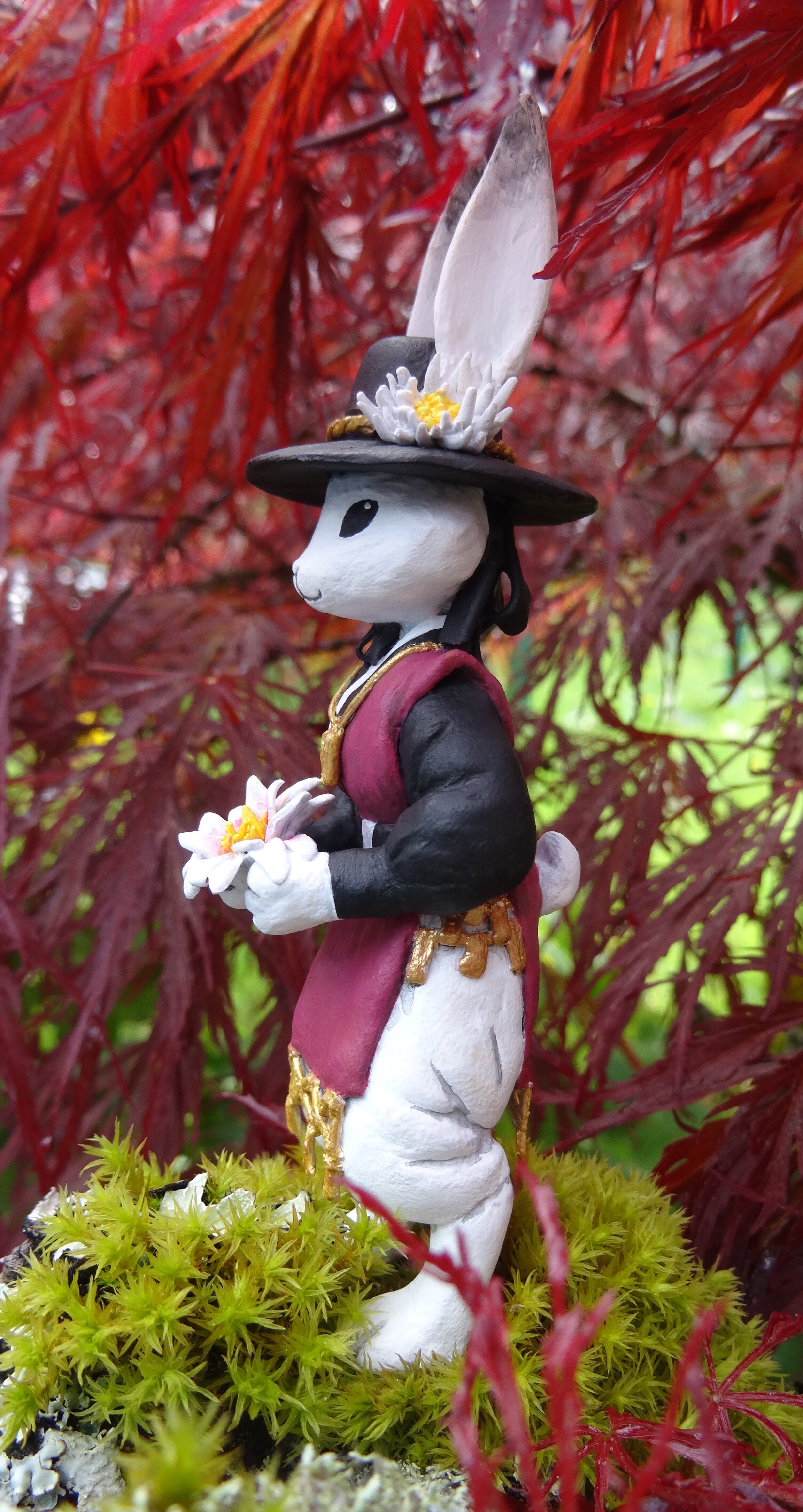 [Fan Art] Rabbit volk from the Land of the Morning light with a water ...