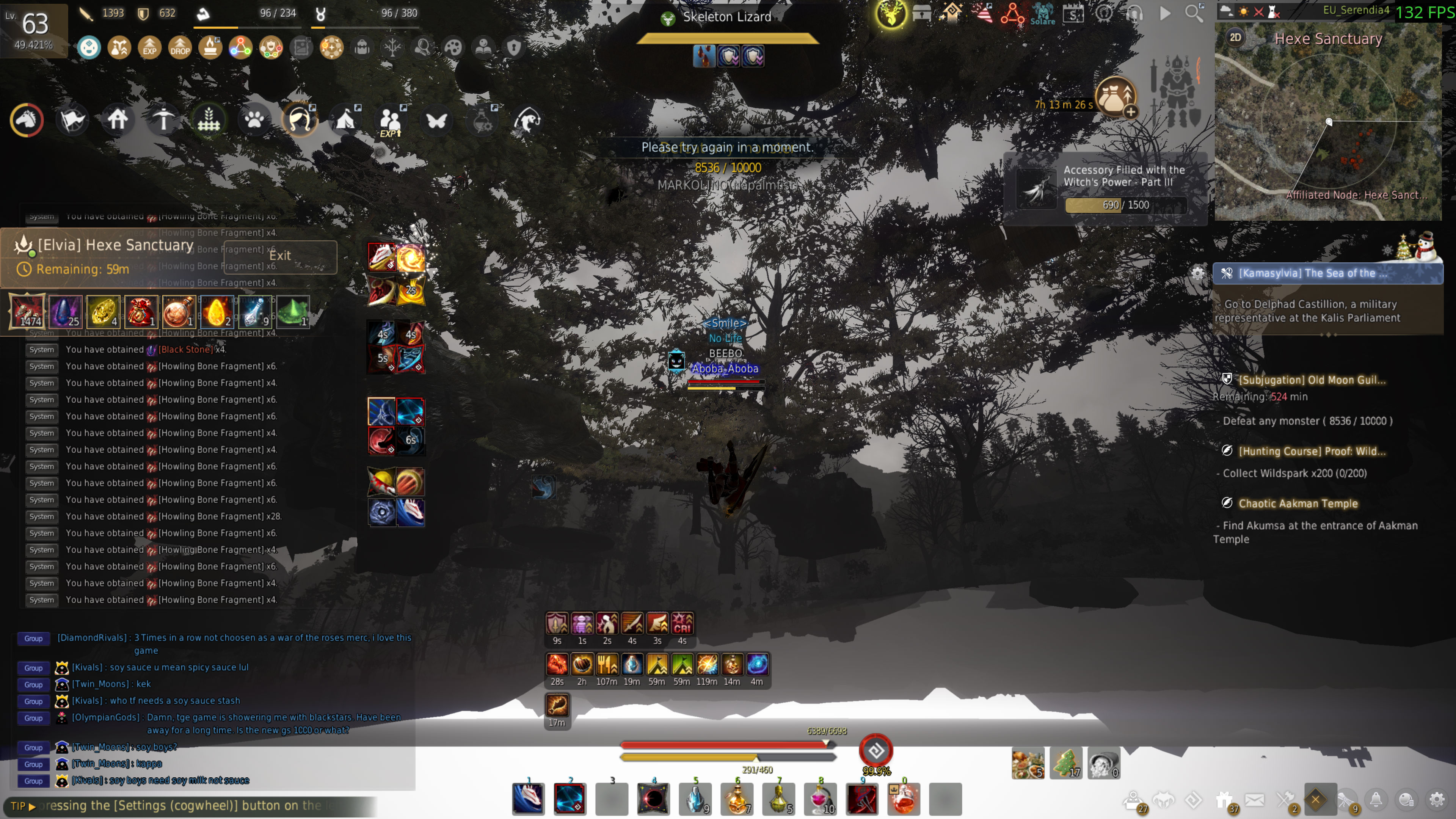 [Bug Reports] Hexe Sanctuary terrain issue | Black Desert NA/EU