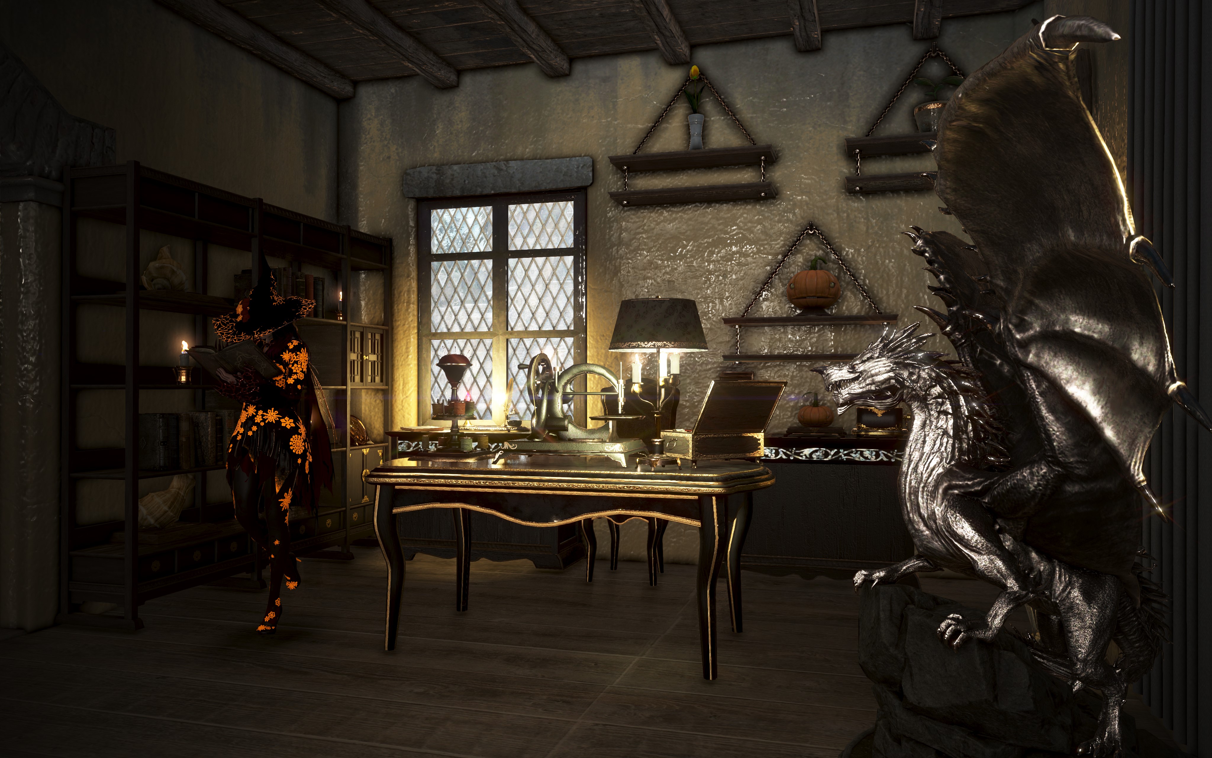 [Fan Art] Interior Design: Necromancer Edition | Black Desert NA/EU