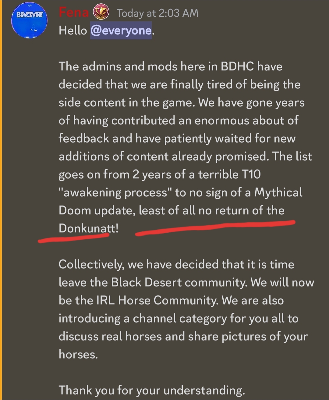 [Feedback] Release the Donkuanatt ♥ | Black Desert NA/EU
