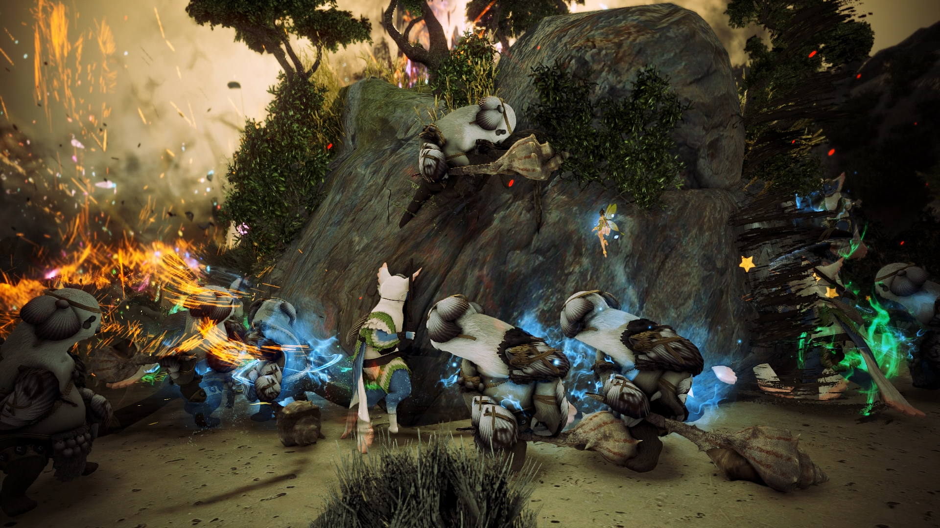 [Fan Art] Party around the Queen Stoneback Crab | Black Desert NA/EU