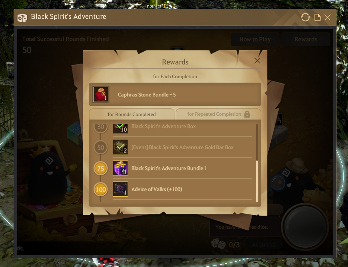 [Bug Reports] Turt and Myop die are not added to my black spirit ...