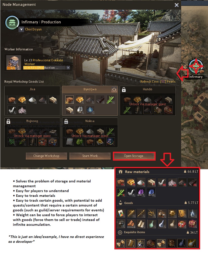 [Feedback] Storage Slots and Royal Workshops | Black Desert NA/EU
