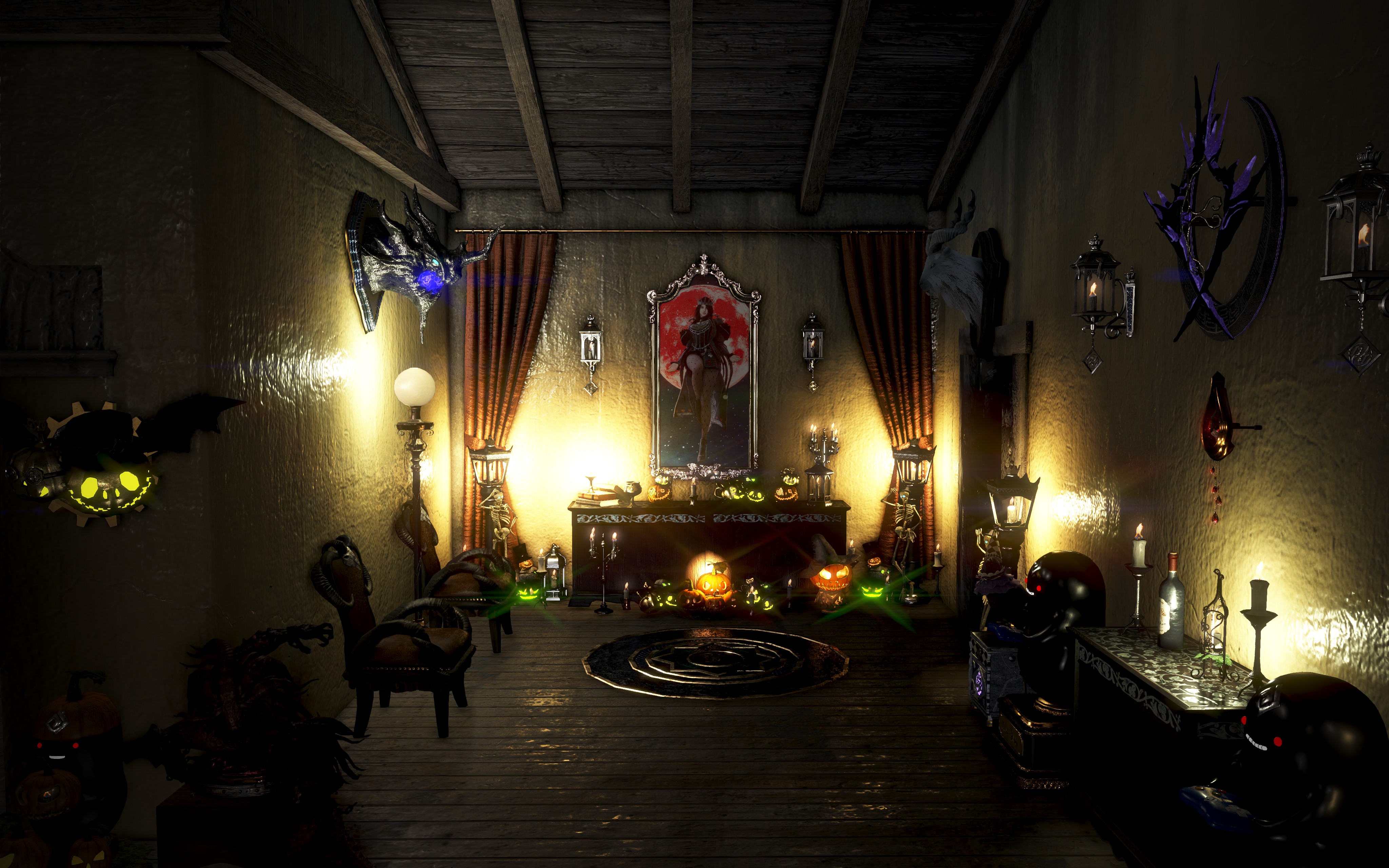 [Fan Art] Interior Design: Necromancer Edition | Black Desert NA/EU