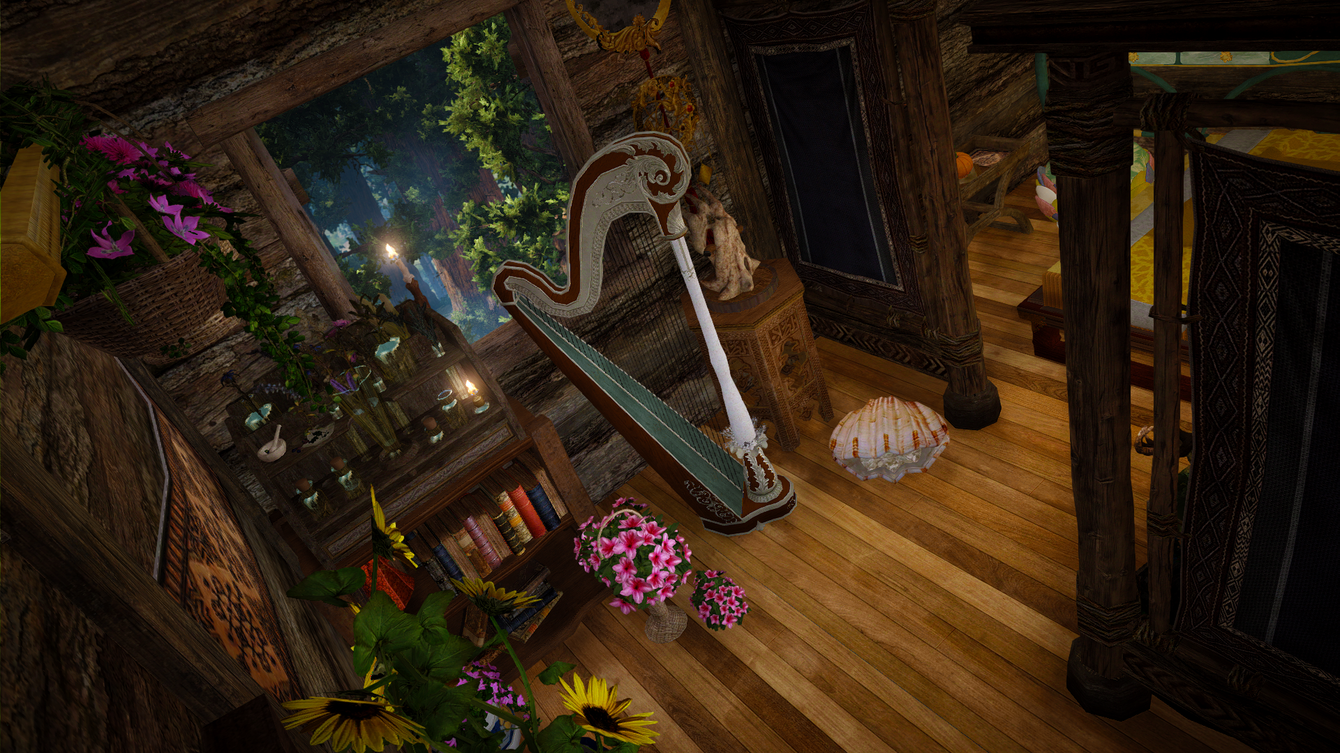 [Fan Art] Paying a visit. Longleaf Tree Sentry Post. | Black Desert NA/EU
