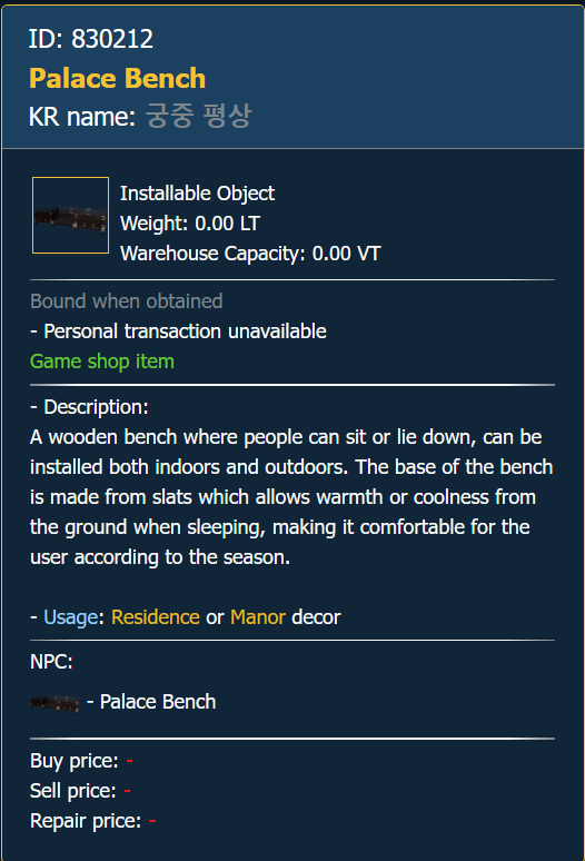 [Bug Reports] Furniture. Mattresses cannot be placed on the Palace ...