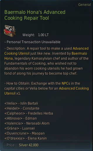 Cooking Lifeskill Guide