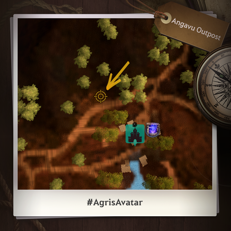 Agris's Avatar location in Angavu Outpost