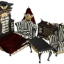 [Halloween] Decadent Dilettante Furniture Set