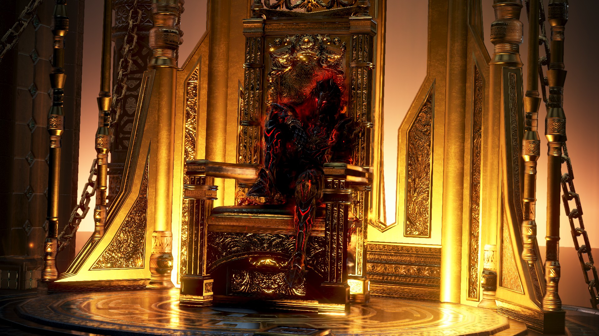 Wearing Godslayer's Armor