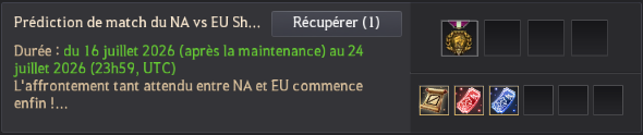 In-game Challenge UI